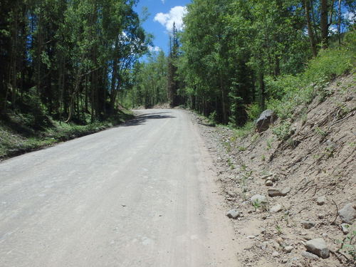 GDMBR: We could no longer parallel the river, so it is over the hills we go.